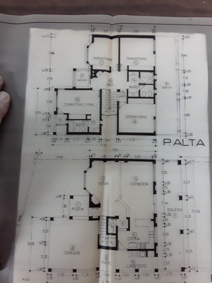 Casa Raco de 4D c/ Terreno de 6800 m2 y Escrituras 