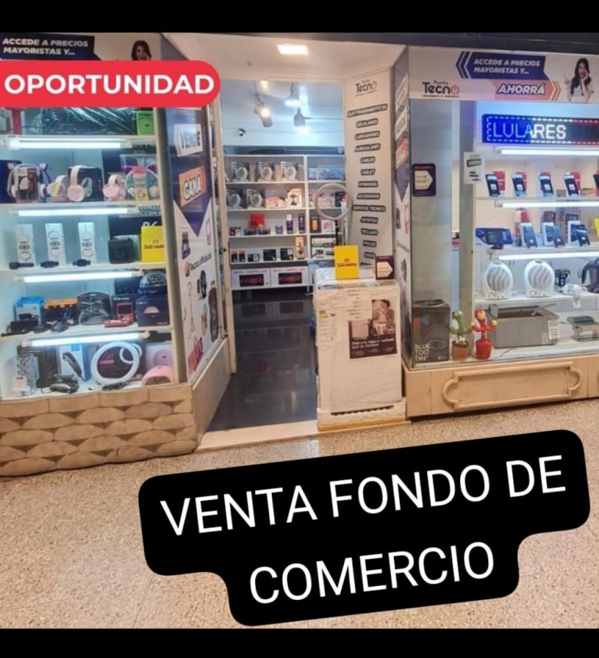 Fondo de Comercio!! Tienda de Electronica/ Electrodomesticos y Accesorios para Celulares 