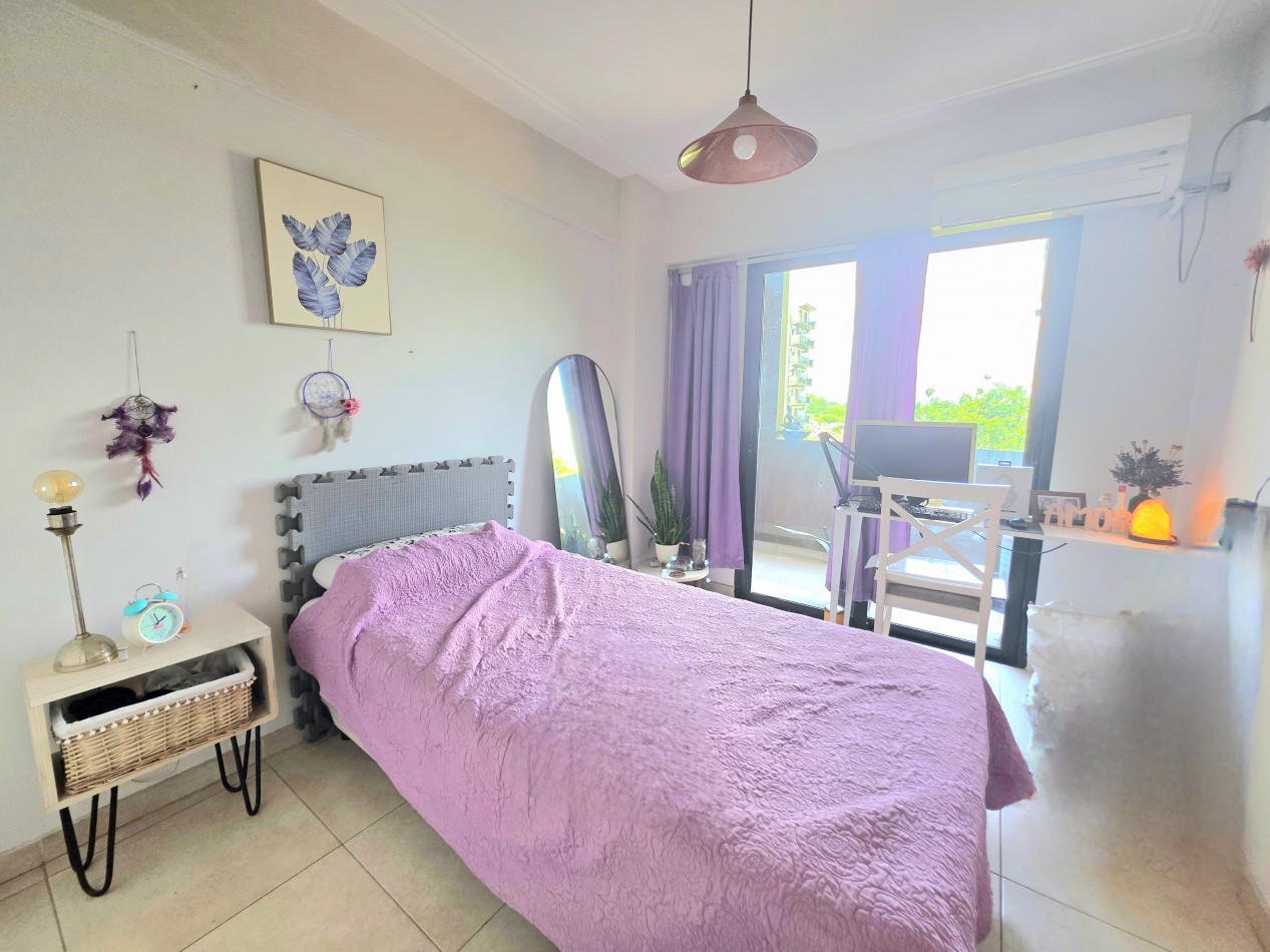 B° Sur- Las Heras 842- Depto. 1D c\ Doble Balcon y Cocina Separada