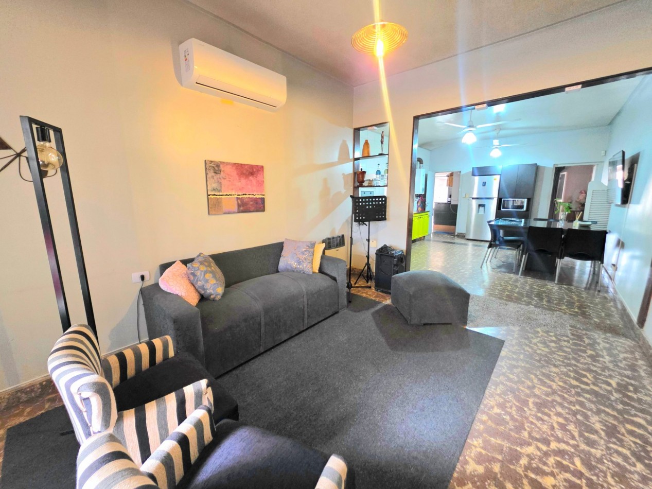 APTA CREDITO! VILLA LUJAN C/ MENDOZA AL 2800- CASA DE 3 DORMITORIOS C/ COCHERA Y PILETA 